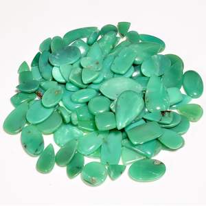 Lote de cabujón de piedras preciosas sueltas de crisoprasa de tamaño libre Natural de calidad AAA + para joyería curativa al por mayor - Product Image 1