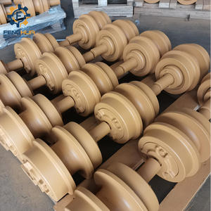 Bagger Bulldozer Ober walze SK100 SK120-3 SK125 SK160 SK200 SK210 SK220 Top Montage Förder anzug Bulldozer Träger rolle - Product Image 6