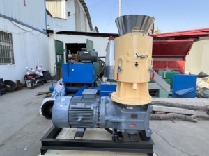 Nouveau design de ligne de production de granulés de bois à filière plate biomasse composants de base moteur à roulement machine de fabrication de granulés de bois - Product Image 6