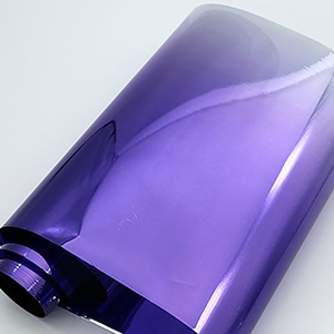 Nhà Máy Bán buôn 20cm * 30m hai tone phim năng lượng mặt trời xe kính chắn gió (Đen/Tím/Đỏ/Vàng/Xanh + bạc) 2 mil chống xước - Product Image 2