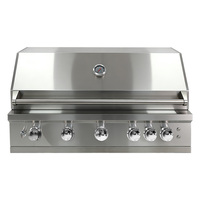 Barbecue de jardin extérieur CE Premium durable en acier inoxydable 304, gaz GPL/GN, 5 brûleurs avec brûleur arrière infrarouge