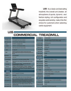 Nueva Caminadora Concept Fit Walker American Life Fitn con TV U05, Pantalla LED Cardio, Equipo de Fitness - Product Image 6