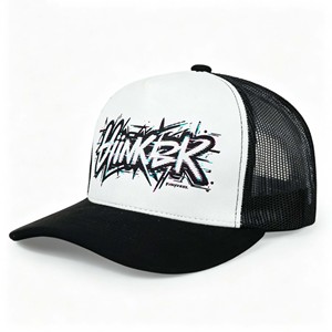 Custom Embroidery Logo High Quality Sport <b>Running</b> <b>Cap</b> 5 Panel Cotton Blank Mesh Truckers Hat for Men <b>Women</b> - Product Image 3