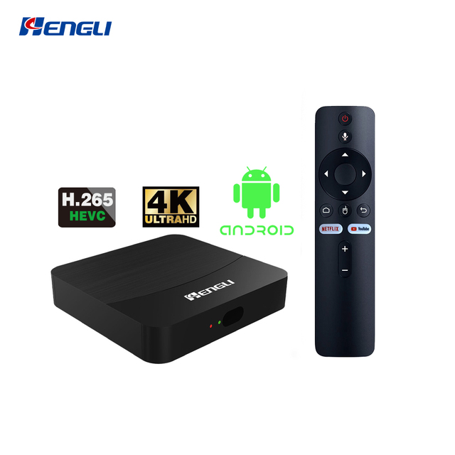 Wholesale S905Y4 Android 11 4K Smart OTT TV Box with Quad Core ARM CPU Mali-G31 MP2 GPU 2GB DDR3 RAM/16GB EMMC Storage