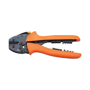 Pince à sertir série FSA 0,5-10 mm pour bornes électriques, entrée frontale, acier à haute teneur en carbone, qualité industrielle, finition oxyde noir - Product Image 1