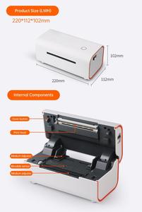 Produits tendance 2025 <span class=keywords><strong>imprimante</strong></span> thermique <span class=keywords><strong>Wifi</strong></span> 4x6 <span class=keywords><strong>imprimante</strong></span> d'étiquettes thermiques bluetooth <span class=keywords><strong>imprimante</strong></span> d'étiquettes d'expédition 4x6 bluetooth thermique - Product Image 4