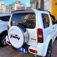 Aileron arrière Suzuki Jimny 2007-2017 avec éclairage LED intégré, en ABS de haute qualité, pour décoration de coffre de voiture