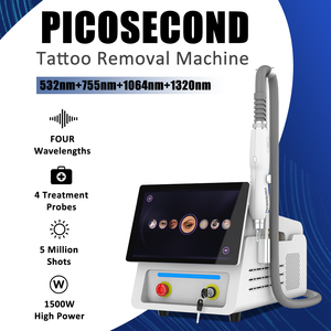 เครื่องกำจัดเม็ดสีอย่างมีประสิทธิภาพ 1500W พิโคเซคันด์ 4 คลื่น กำจัดจุดด่างดำ ฝ้า กระ รอยสิว สำหรับใช้ในร้านเสริมสวย ได้รับการรับรองมาตรฐาน CE - Product Image 6