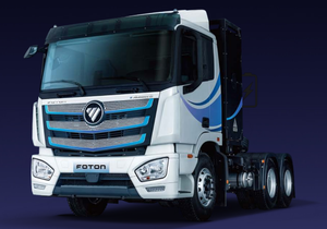 Tracteur électrique Foton EAuman avec roues 6*4/4*2, <span class=keywords><strong>GCW</strong></span> 49000Kg, empattement 3,300 + 1350, capacité de la batterie 281.92/350.07 kwh - Product Image 3