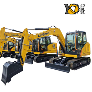 Mini-excavatrice LiuGong 9075F avec godet de terrassement, poids opérationnel de 7 tonnes - Product Image 1
