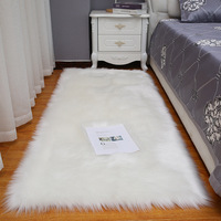 Tapis moelleux tapis rose doux tapis antidérapant mignon tapis de chevet pépinière dortoir décor à la maison tapis