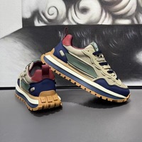 Nouvelles Chaussures de Sport et de Loisirs Blanches Respirantes à Semelle Épaisse pour Hommes Printemps – Tendance Mode Rehaussante