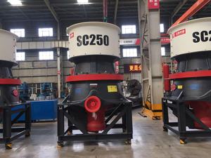 Alibaba hotsale Máy Nghiền hình nón hxjq nhà sản xuất cung cấp duy nhất xi lanh Máy Nghiền hình nón cs440 sc250s thủy lực Máy Nghiền hình nón - Product Image 4