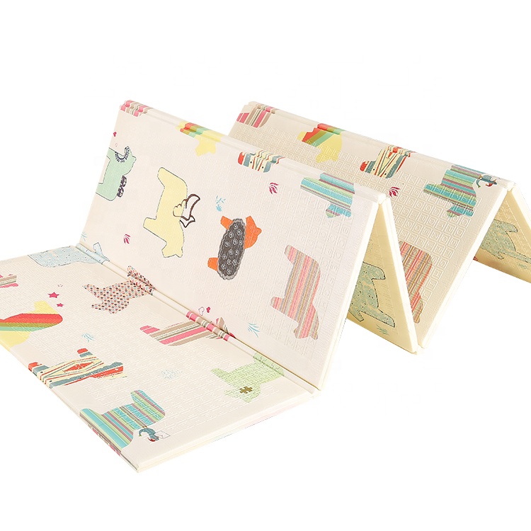 Детское гимнастическое игровые мягкая игрушка из водонепроницаемого материала в партии, детские носки для девочек XPE складной коврик из пены с эффектом