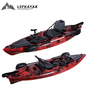 LSF Offre spéciale Kayak de pêche de 3.1 mètres Bateau de pêche avec repose-pieds luxueux