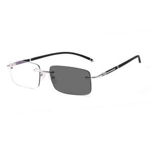 Gafas de Computadora con Logotipo Personalizado, Retro 2025, para Hombre y Mujer, de Acetato y Aleación, sin Montura, Fotocromáticas, con Protección Anti Luz Azul - Product Image 6