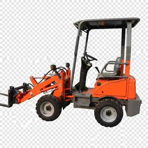Chargeuse sur pneus compacte électrique <span class=keywords><strong>de</strong></span> 1150 kg pour l'alimentation du bétail, le nettoyage du fumier et l'utilisation en ferme, jardin ou ranch - Product Image 3