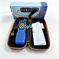 Détecteur de fuite de fréon, testeur de fuite de réfrigérant alimenté par batterie avec sonde col de cygne métallique flexible, pièces de réfrigération