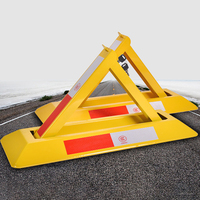 Serrure pour stationnement en forme de Triangle, imperméable, manuel, protection d'espace de Parking, barrière de sol triangulaire