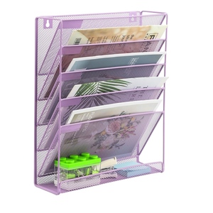 5 tầng Máy tính để bàn dây lưới SORTER với 5 ngăn Khay Bàn tập tin tổ chức cho mail A4 giấy tờ thư mục và chất kết dính - Product Image 1