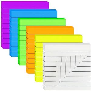 3*3 Fluorescent Self-Adhesive PET <b>Memo</b> <b>Pads</b> Waterproof Student Message Sticky Notes Magnetic for Office School Gifts Promotions - Product Image 1