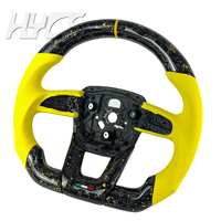 Accessoires d'intérieur de voiture Volant en fibre de carbone Cuir perforé pour Lamborghini Urus Lp550 Lp560 Lp570
