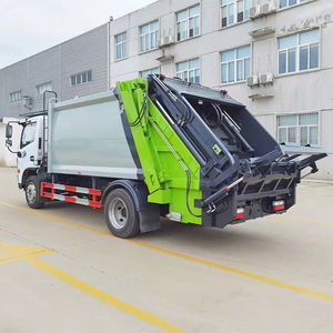 รถบรรทุกขยะแบบอัดบีบ Dongfeng 8 คิว พร้อมแชสซีสำหรับขายในแอฟริกาใต้ - Product Image 5