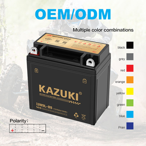 Nouvelle Batterie Moto <span class=keywords><strong>KAZUKI</strong></span> 12V Sans Entretien Compatible Suzuki – Vente Flash – Capacités Variées (3Ah/4Ah/5Ah/6.5Ah/7Ah/9Ah/12Ah) – Direct Usine - Product Image 2