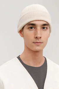 Gorro de punto cálido de cuatro esquinas deportivo e informal de color caramelo multicolor para playa, viajes de negocios, característica común de tela - Product Image 2