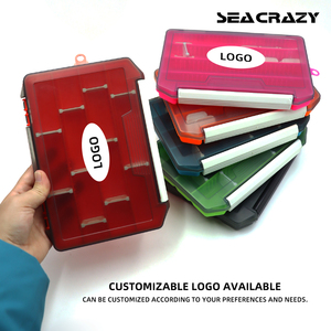 Caja <span class=keywords><strong>de</strong></span> <span class=keywords><strong>Pesca</strong></span> <span class=keywords><strong>de</strong></span> Plástico <span class=keywords><strong>de</strong></span> Alta Calidad, OEM ODM, 20.5*14*2.5cm, 6 Colores, <span class=keywords><strong>de</strong></span> Una Sola Capa, para Señuelos <span class=keywords><strong>de</strong></span> <span class=keywords><strong>Pesca</strong></span>, Juego <span class=keywords><strong>de</strong></span> Herramientas, para Ríos y Lagos - Product Image 6