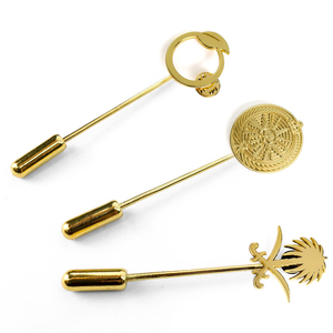 Broche de Metal Personalizado con Logotipo 3D para Regalos Corporativos, Pin de Esmalte con Palo Largo para Sombreros - Product Image 4