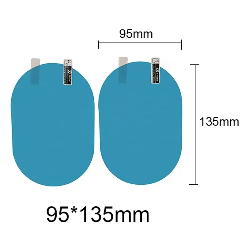 Mingtu yağmur geçirmez su geçirmez Anti sis Nano kaplama araba aynalar ve yan pencereler için dikiz aynası Film