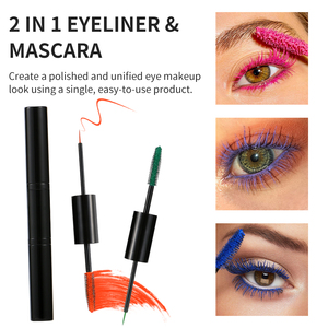 Crayon pour les yeux 2 en 1 personnalisé avec logo privé, haute pigmentation, mat, longue durée, vente en gros, crayon pour les yeux 2 en 1 personnalisé - Product Image 2