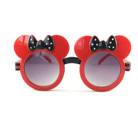 Offre Spéciale lunettes de soleil Cool À Clapet Mickey-oreilles Filles Unique Enfants Lunettes Enfants micky flip len
