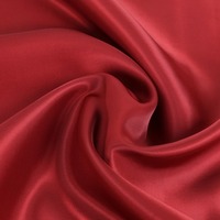 Tissu Sergé Taffetas Tissé en Gros 55% Polyester 45% Viscose Antistatique Léger Respirant Teint Matière de Doublure pour Jouets Garçons
