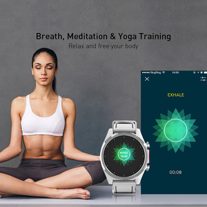 J tarzı 1860 <span class=keywords><strong>Bluetooth</strong></span> 5.0 akıllı GPS saati 5ATM su geçirmez gerçek zamanlı kalp hızı izleme nefes eğitim spor kol saati - Product Image 5