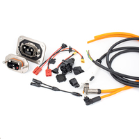Ensemble de connecteur d'alimentation hybride de batterie au Lithium 250A pour câble électrique 35mm2 50mm2 70mm2 pour l'échange de coffre