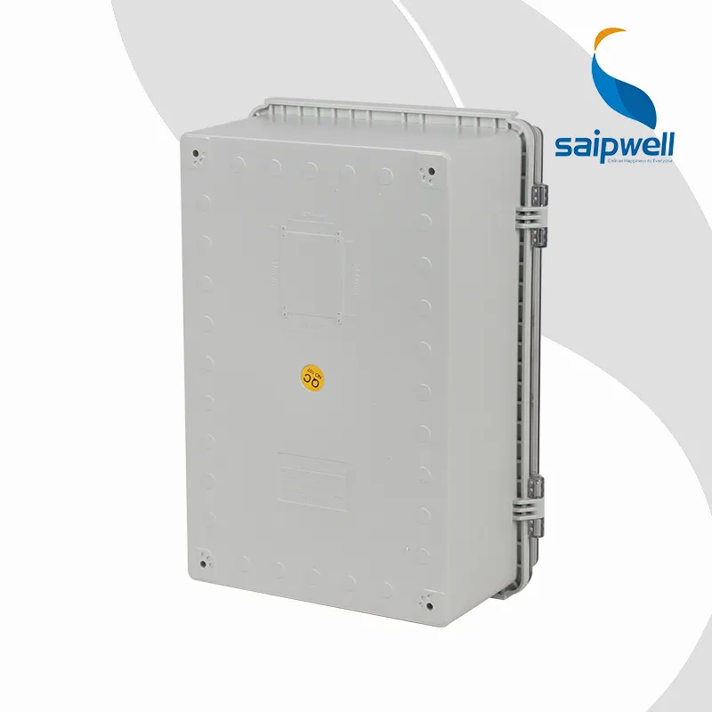 SAIP/SAIPWELL boîte étanche IP65 boîte de jonction électrique utilisation dans l'industrie électrique boîtier ABS/PC avec couvercle