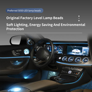 Sistema de Iluminación Interior Cardi Air Outlet para Mercedes-Benz Clase E W213, Tiras LED con 64 Colores, Control por Aplicación, Fácil Instalación - Product Image 6