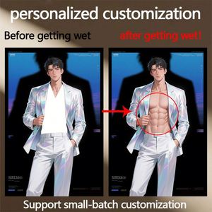 Cartes de vœux personnalisables thermochromiques couleur chaude, en carton couché, design sensible à la chaleur et réactif à la température, numériques - Product Image 5