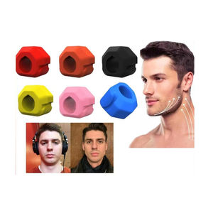 A0518 Silicone <b>Exerciser</b> Silica <b>Face</b> Fitness Ball Jaw <b>Exerciser</b> Facial Toner Reduce Double Chin Relax Ball Jawline Simulator - Product Image 1
