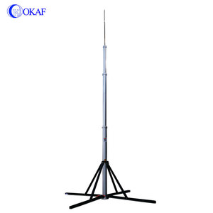 공압식 텔레스코픽 마스트 20M 15KG CCTV 안테나 비디오 기상 관측 마스트 고층 타워 텔레스코핑 마스트 타워 - Product Image 2