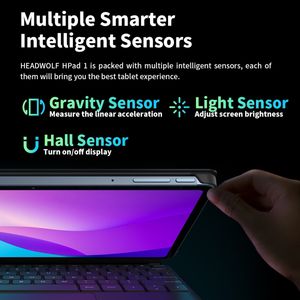 ホットセール タブレット デュアルSIM HEADWOLF Hpad1 4G LTE 10.4インチ タッチスクリーン グローバル版 8GB+128GB 教育用 Android 11 タブレット - Product Image 4