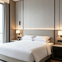 Matériau décoratif en panneau mural en charbon de bambou à grain de tissu, écologique, pour usage en hôtel et mur de fond