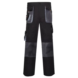 Pantalones de Trabajo de Algodón Resistentes Personalizados Unisex con Rodilleras, Talla Grande Industrial, 6 Bolsillos Laterales - Product Image 1