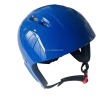 Casque de sauvetage aquatique extérieur réglable Swift Water Technical Half Cut Blue Color avec oreilles