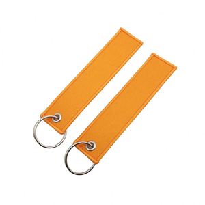 Porte-clés en tissu personnalisé avec logo imprimé, broderie tissée, cordon court, cadeau promotionnel, porte-clés vierge en tissu - Product Image 2
