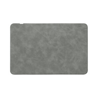 Tapis de souris de charge sans fil en cuir PU personnalisable chauffé ordinateur de jeu accessoire de bureau direct