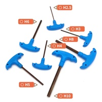 T handle single type tgh008 insulated hex key oem customized carbon steel with plastic handle cn zhe