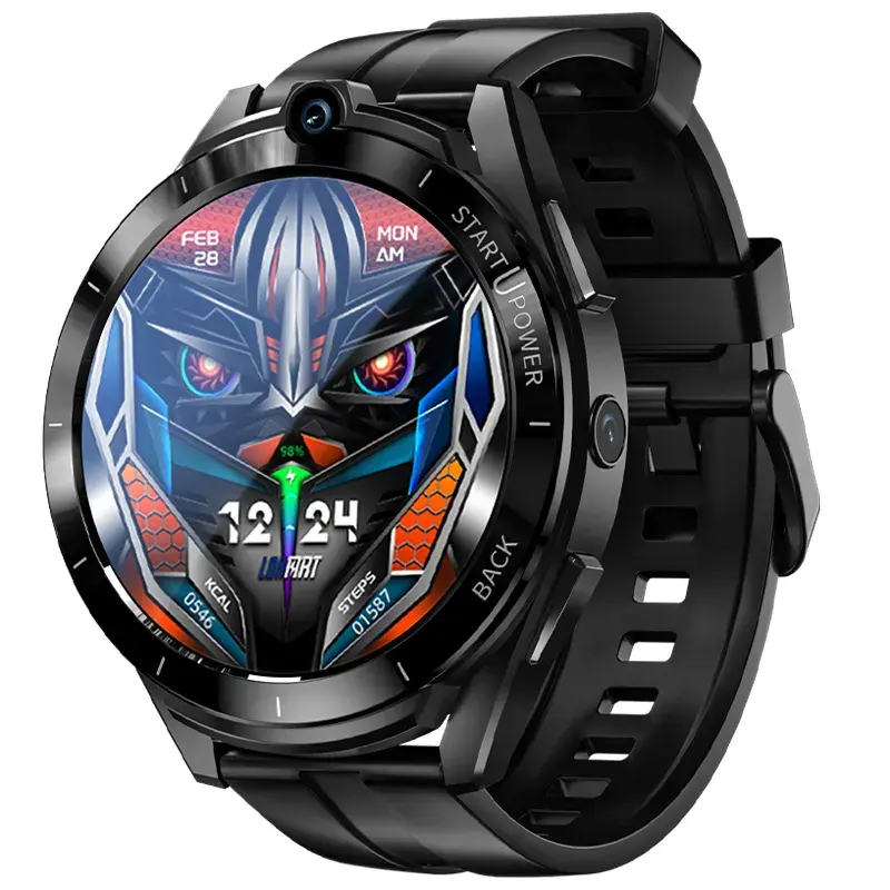 Reloj inteligente LOKMAT APPLLP 2 PRO GPS 4G 1,6 ''6 + 128GB 8MP Hip Hop Watch Ejercicio Registro Reloj deportivo con Moda Para Android I1